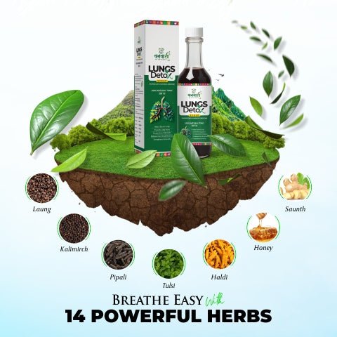 Vanvasi Ayurveda Lungs Detox Syrup