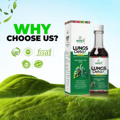 Vanvasi Ayurveda Lungs Detox Syrup